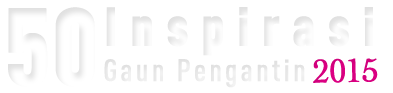 50 Inspirasi Gaun Pengantin 2015