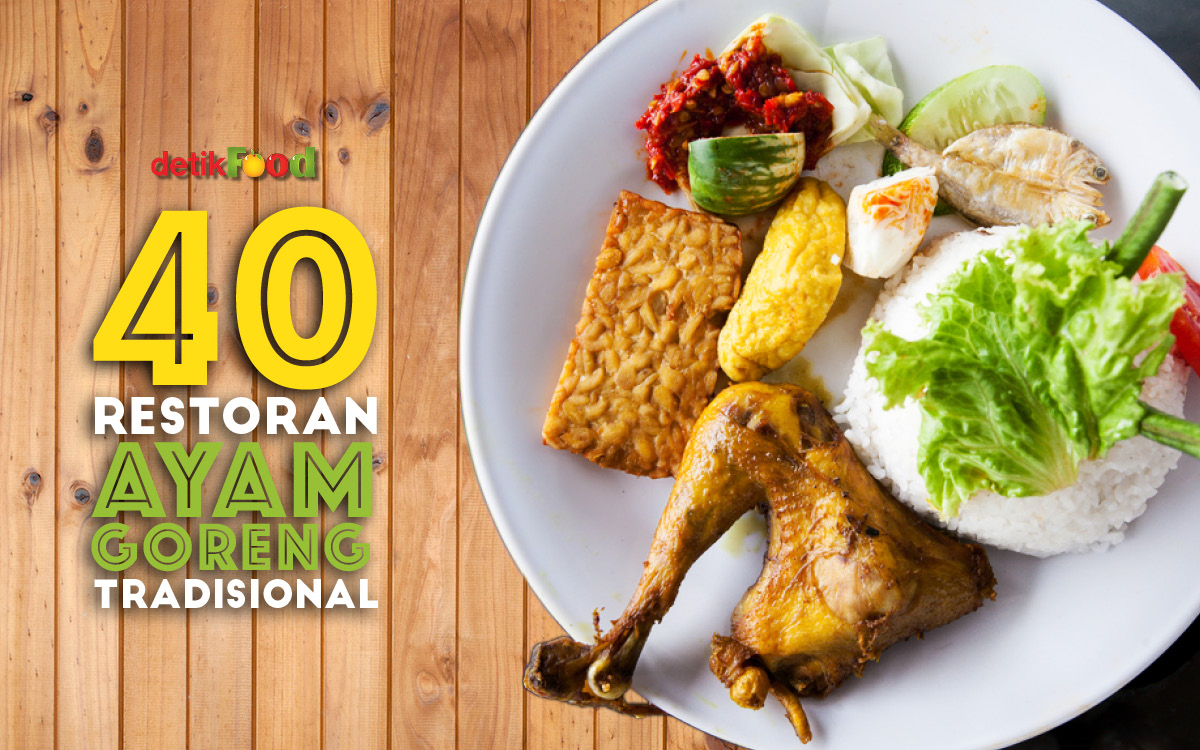 40 Restoran Ayam Goreng Tradisional